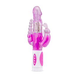 Easytoys Raving Rabbit - vibrator 3 în 1 (roz)