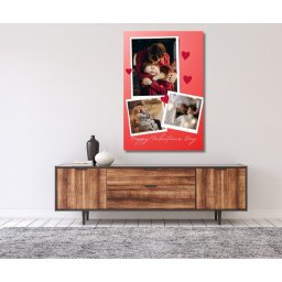 Tablou canvas personalizat Happy Valentine's Day