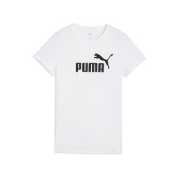 PUMA Tricou funcțional 'Ess No. 1' negru / alb