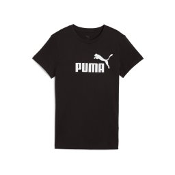 PUMA Tricou funcțional 'ESS No. 1' negru / alb