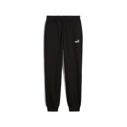PUMA Pantaloni sport 'ESS Small No. 1' negru / alb