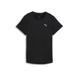 PUMA Tricou funcțional 'Tad Essential' negru amestecat / alb