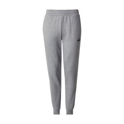 PUMA Pantaloni sport 'ESS No. 1' gri amestecat / negru