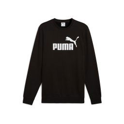 PUMA Hanorac sport 'ESS No. 1' negru / alb murdar