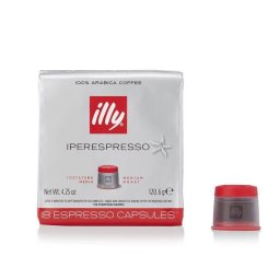 Cafea Illy 18 capsule iperespresso scurt cu cofeina