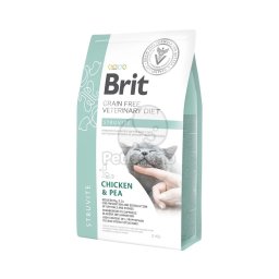 Brit Veterinary Diet Cat Struvite 2 kg