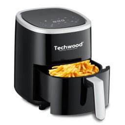 Friteuza cu aer cald Techwood TFR-358SHD, 3.5L, 1200W, 8 programe, 80 - 200 °C