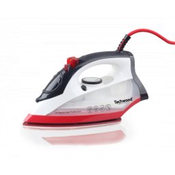 Fier de calcat Techwood TFV-2405C, 2400W, talpa ceramica, termostat, 300ml, putere aburi 30g/min