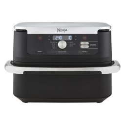 Airfryer Foodi FlexDrawer DualZone AF500, 2470W, 10.4L, 7 funcții de gătit, negru Ninja