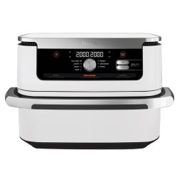 Airfryer Foodi FlexDrawer DualZone AF500, 2470W, 10.4L, 7 funcții de gătit, alb Ninja