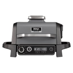 Grătar electric de EXTERIOR cu funcție de afumare Woodfire OG701, 40°- 240°C, 2400W, 7 ...