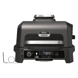 Grătar electric de EXTERIOR cu funcție de afumare Woodfire, Pro XL OG850, 40°- 260°C, 1700W, 4 ...