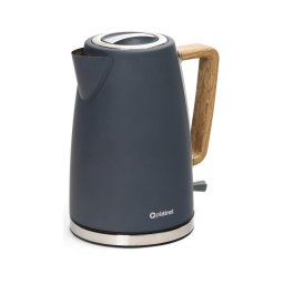 Fierbător de apă 1,7 l 2400W/230V oțel inoxidabil/gri