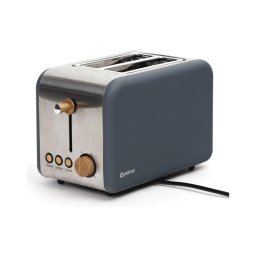 Prăjitor de pâine cu două fante 900W/230V oțel inoxidabil/gri