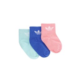 ADIDAS K Șosete (Pack of 3) Pentru copii Kids Ankle Sock Sepisp/Blue/Seflaq JJ1993 semi pink spark