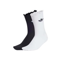 ADIDAS Șosete (Pack of 2) Ruffle Sock 2P White/Black JD5623 white