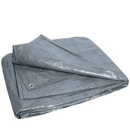 Prelată 2x5 gri 100g/m2