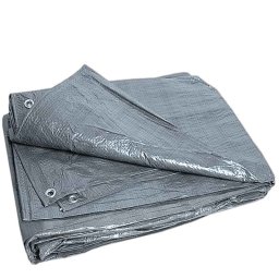 Prelată 5x8 gri 100g/m2