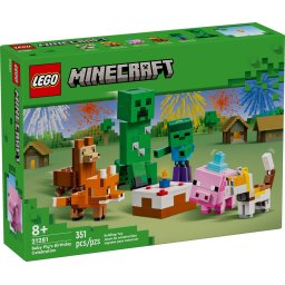 Lego Minecraft 21281 - Petrecerea de ziua de nastere a lui Purcelus