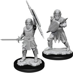 Model Dungeons & Dragons Nolzur's Marvelous Unpainted Miniatures - Human Fighter Male