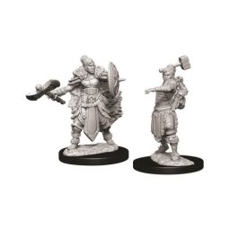 Model Dungeons & Dragons Nolzur's Marvelous Unpainted Miniatures - Female Half-Orc Barbarian
