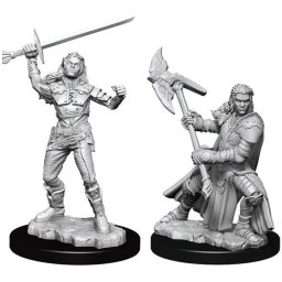 Model Dungeons & Dragons Nolzur's Marvelous Unpainted Miniatures - Half-Orc Fighter