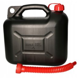 Canistră pâlnierezervor de combustibil din plastic 10 l