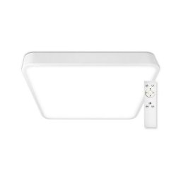 Plafonieră LED dimabilă LED/60W/230V pătrată albă Top Light + telecomandă