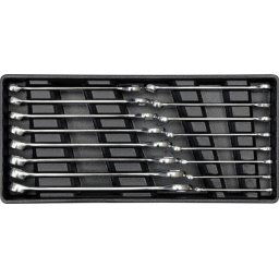 Trusa Chei Combinate 6-21 mm, pentru Dulap Scule YT-5530