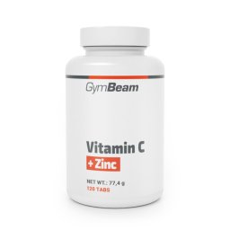 GymBeam Vitamina C + Zinc 120 tab.