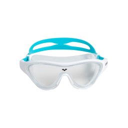 ARENA Ochelari 'The One Mask JR' albastru / negru / transparent / alb