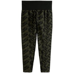 Next Leggings verde / verde închis / negru