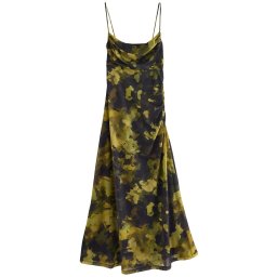 Next Rochie verde limetă / oliv / verde închis