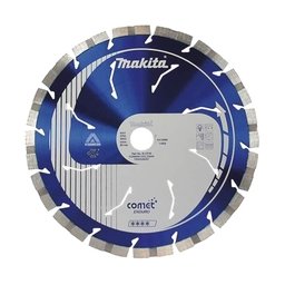 Makita - COMET ENDURO - Disc diamantat de taiere segmentat, 300x25.4/20x3 mm, taiere umeda si uscata