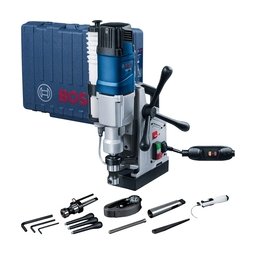 Bosch - GBM 50-2 - Masina de gaurit cu talpa magnetica, 1200 W, 50 mm, 80 Nm, 14000 N, MK2, rezervor lichid racire, valiza plastic
