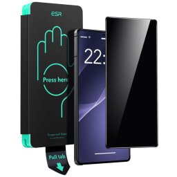 Sticla Securizata Full Glue Privacy - Folie protecție ecran din Sticlă securizată - compatibil cu Samsung Galaxy S25 Ultra - Privacy
