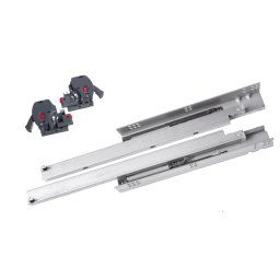 Glisiere cu Amortizor pentru pal de 18mm extensie Partiala