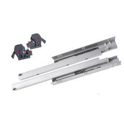 Glisiere cu Amortizor pentru pal de 18mm extensie Partiala