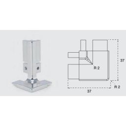 Coltar extern 90 Gola , L,