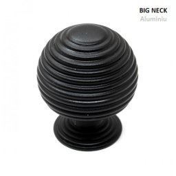 Buton Big Neck Negru Mat