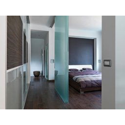 Crystal - Profil acoperire, finisaj aluminiu