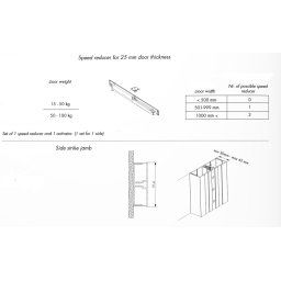 In Out Drive Wood - Amortizor Soft Close pentru usi 50 Kg 100 Kg