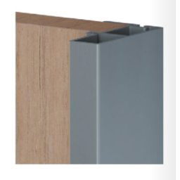 Profil maner SAS 6122 din aluminiu pentru usi glisante aplicate