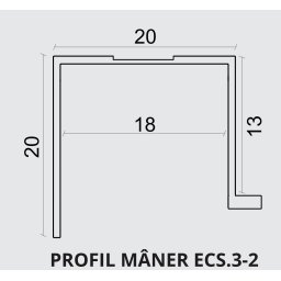 Eco Slide - Profil maner ECS.3-2