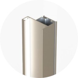 Gola Led VERTICAL simplu 4.5m