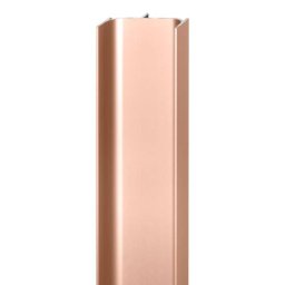 Profil Gola vertical dublu - finisaj Cupru