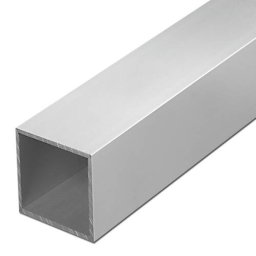 Profil Tub patrat din aluminiu - 2 mm