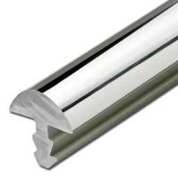 Profil bagheta decorativa cu T-Bar - rotunda, 10 x 3,7 mm