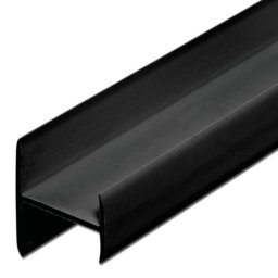 Profil tip H cu laturi inegale- plastic 16 mm