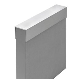 Profil aluminiu tip U - Argintiu mat